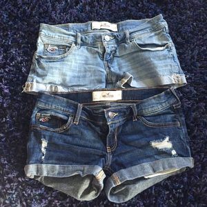 BUNDLE Size 1 Hollister shorts