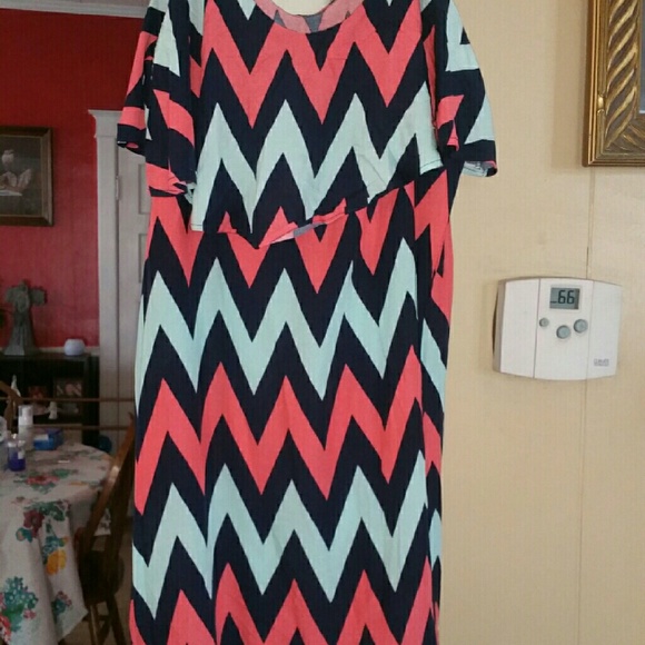 Chevron sun dress