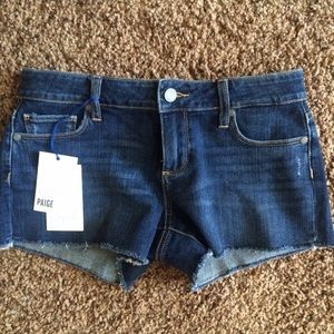 NWT PAIGE DENIM CATALINA SHORTS