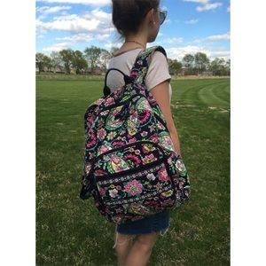Vera Bradley Large Quilted Backpack