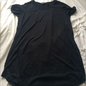 Black T-shirt dress from cotton on