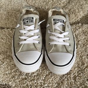Converse shoreline slip on shoes grey