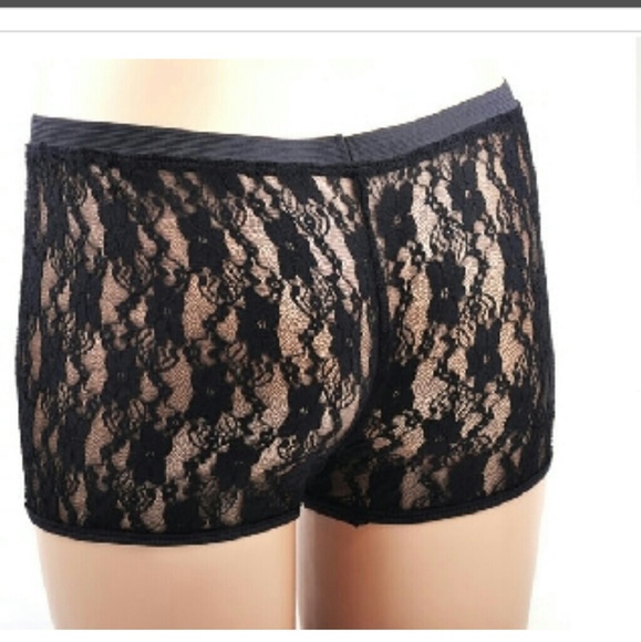 Men's Lace Boxers - Picture 2 of 3