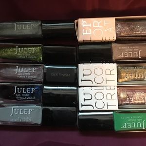Lot of 10 mostly unopened Julep Nail Polish