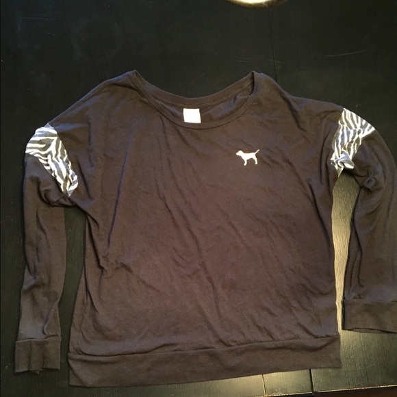 PINK Black Zebra shirt