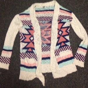 Aztec Print Sweater