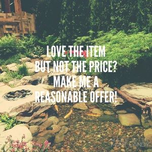 Like an item? Make me an offer!