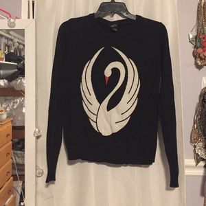 Black Swan Graphic Sweater