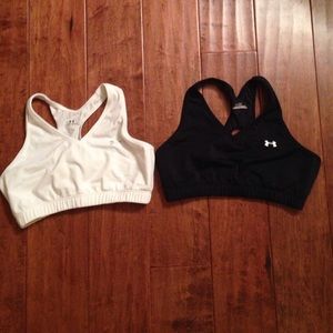 Two Under Armour Sports Bras