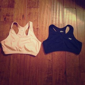 Two Under Armour Sports Bras