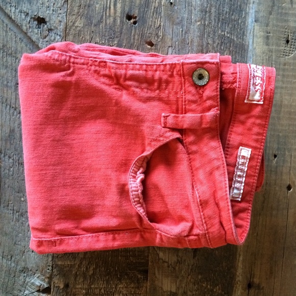 GUESS | Red/Orange Skinny Jeans "Brittney Skinny" - Picture 3 of 3