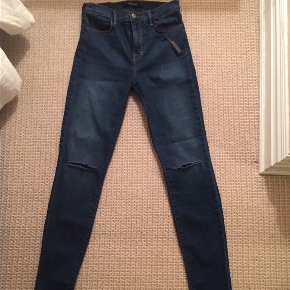 J Brand High Waist Skinny Jean