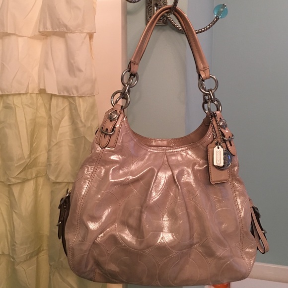 Coach handbag and matching wallet