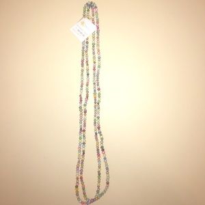 Noonday Collection Dainty Paper Bead Necklace NWT