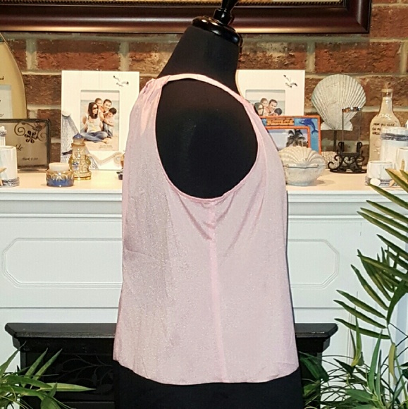 🔴 $$ "NWT" Sleeveless Pink Blouse - Picture 2 of 4
