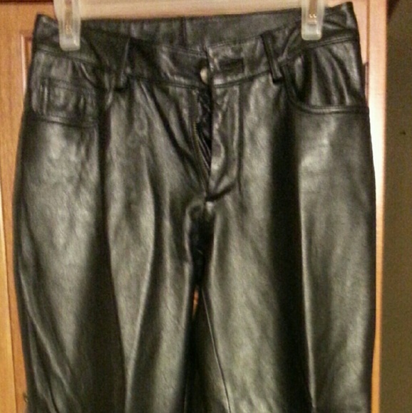 Ladies Leather Pants - Picture 1 of 4
