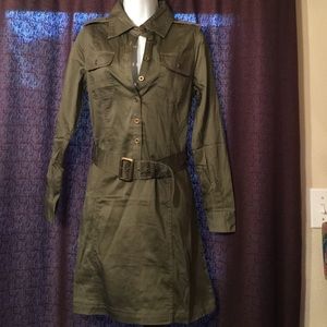 Belted Cargo Dress