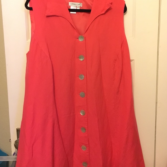Orange dress