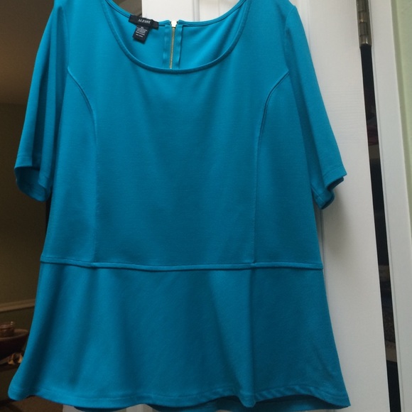 Alfani turqoise blouse