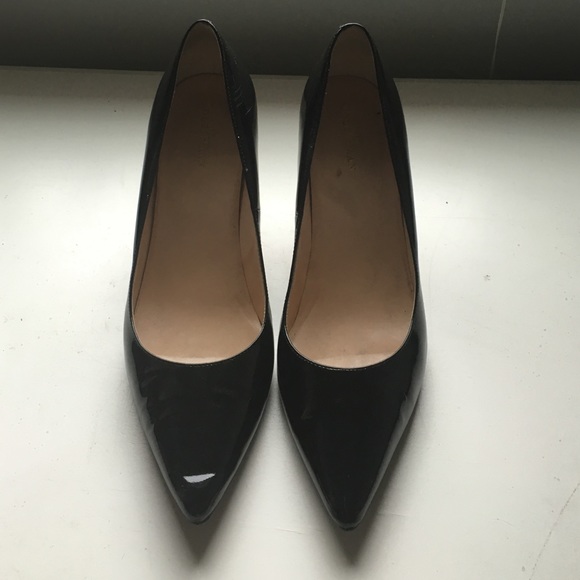 Cole Haan patent pumps