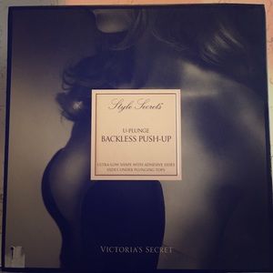 U-Plunge Backless Push-up Bra