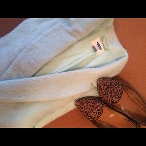 3X Old Navy Pea Coat Light Blue