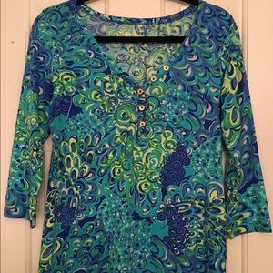 Lilly Pulitzer palmetto top small