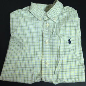 Girls Plaid Button Up Shirt