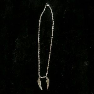 Angel wing necklace