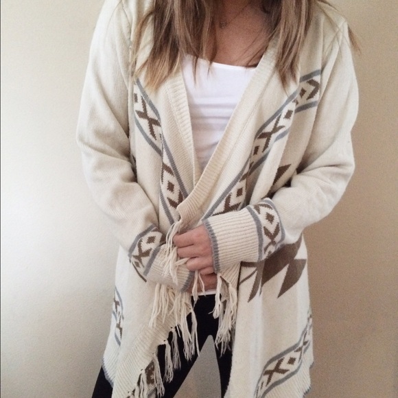 Draped tribal cardigan DELETING POSHMARK SOON
