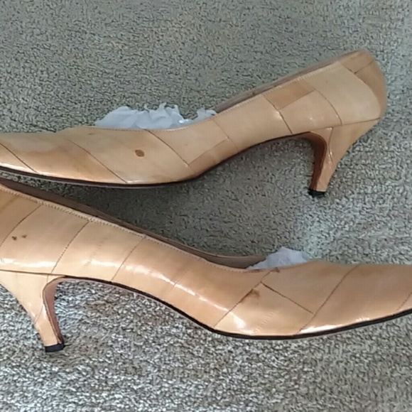 Handmade in Paris, vintage leather shoes.