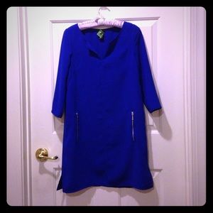 Royal blue h&m long sleeve dress size 6