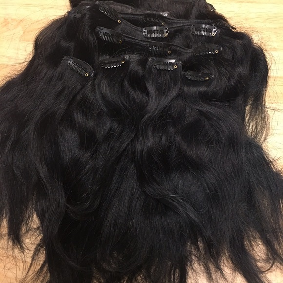 Human hair extensions