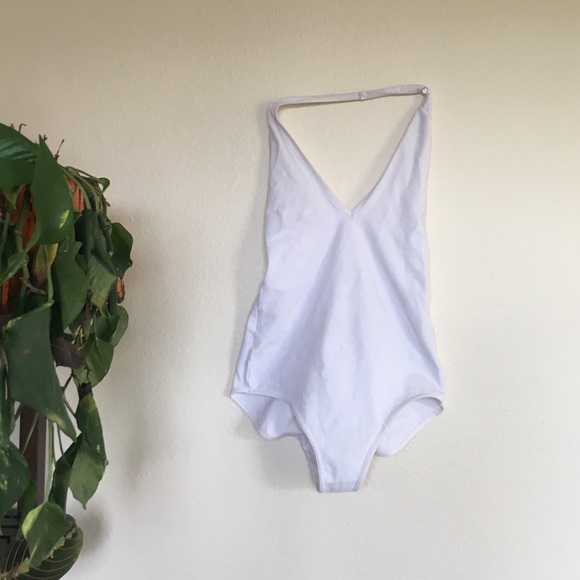 American Apparel Halter Bodysuit