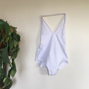 American Apparel Halter Bodysuit