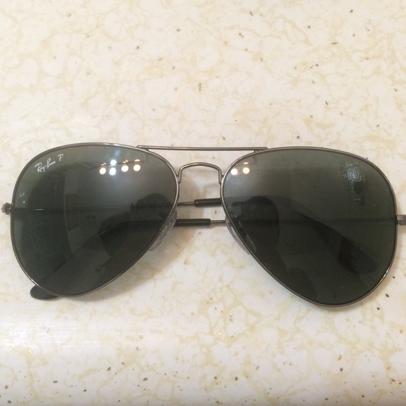 Polarized Aviators  Ray-Ban\'s