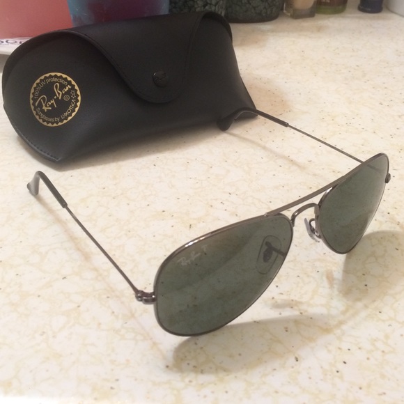 Polarized Aviators  Ray-Ban\'s