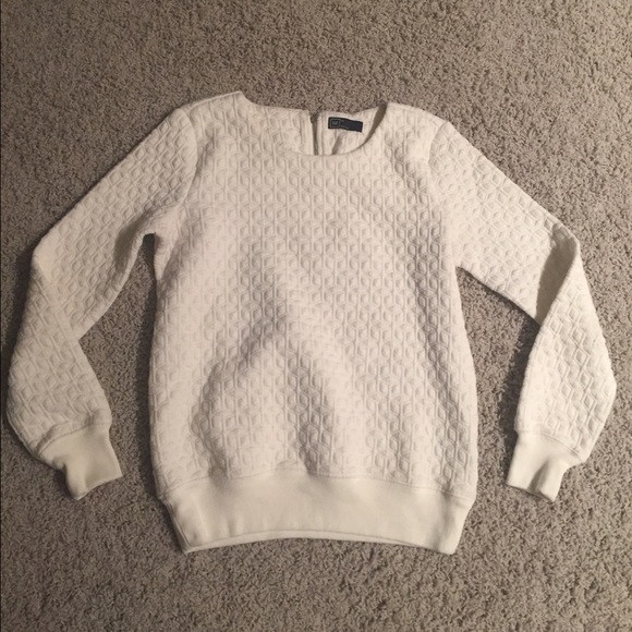 Gap textured sweat shirt