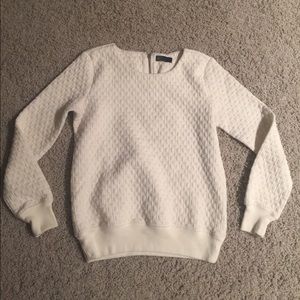 Gap textured sweat shirt