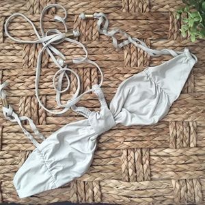 H&M Grey bathing suit top