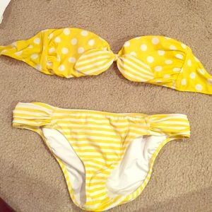 Yellow bikini