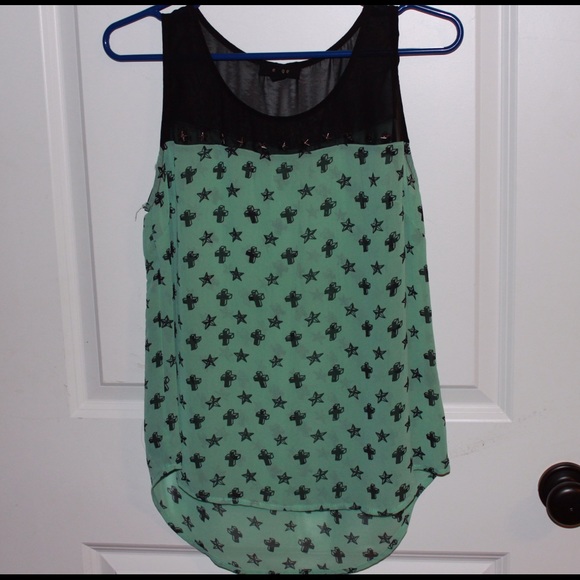 Teal Tank Top