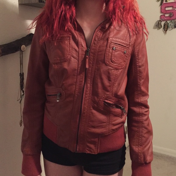 Leather jacket