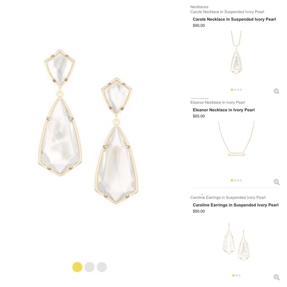 ISO! I'm looking for these ivory Pearl items!