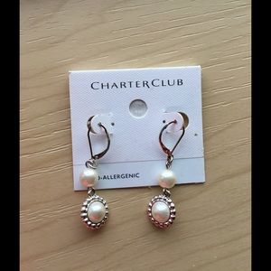 Brand new Charter Club earrings