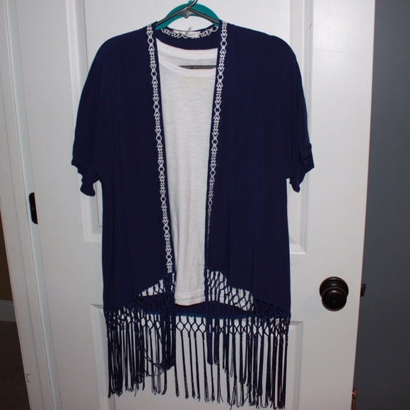 Navy Kimono
