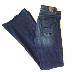 Size 2 Hi-Rise Artist Stretch, Flare Leg Jeans