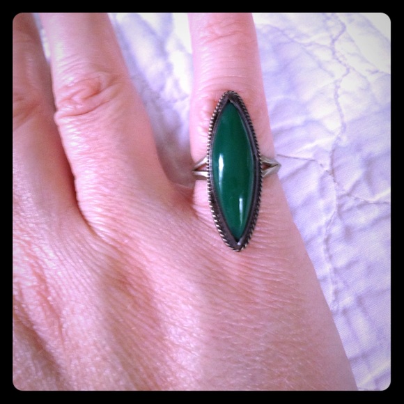 Size 5 Turquoise Ring.