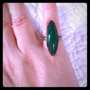 Size 5 Turquoise Ring.