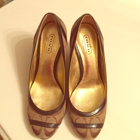 Coach Kerryann Wedges Size 5